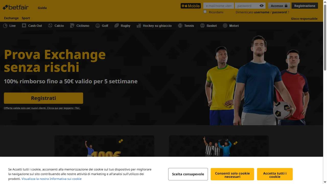 Captura 1 de Betfair